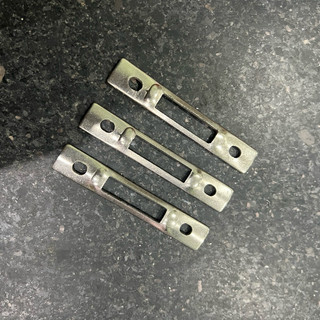 3 chiếc Miệng chốt sập cửa lùa 55, Việt Pháp, PMA - miệng inox