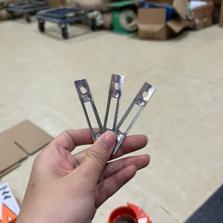 3 chiếc Miệng chốt sập cửa lùa 55, Việt Pháp, PMA - miệng inox