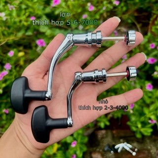 Tay quay máy câu- cạnh lục giác