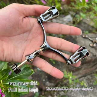 Tay quay máy câu- cạnh lục giác