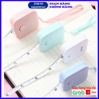 Thước dây Mini 1,5m kèm móc treo