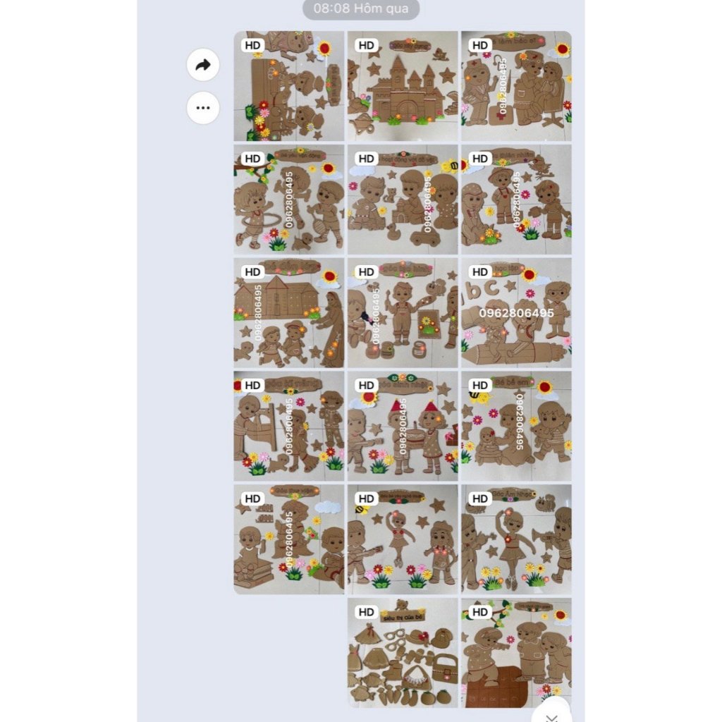 TRANH GÓC STEM BÌA 3 LỚP
