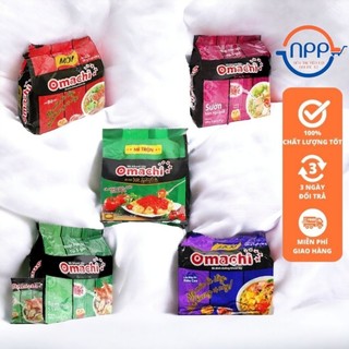   1 lốc  Mì khoai tây Omachi các loại gói 80g  Mix vị theo yêu cầu  