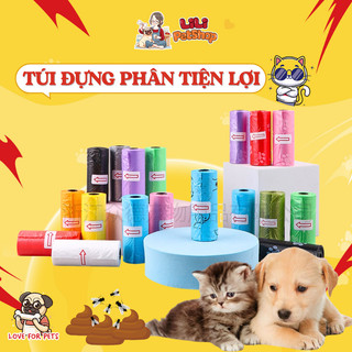 Túi đựng phân chó mèo - túi nilon đựng phân chó mèo tự huỷ