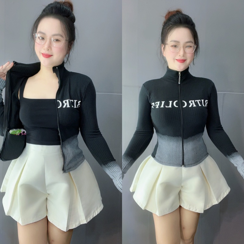 ÁO KHOÁC LOANG CÓ TÚI, CỔ TRỤ MÃ LT-222, Áo Khoác Ủ kem Loang Túi Trong