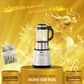 Máy Làm sữa hạt Olivo x20 plus BẢO HÀNH CHÍNH HÃNG 24 tháng. Feeship toàn quốc