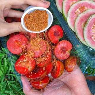 Muối ô mai - muối xí muội chấm hoa quả cực tuyệt