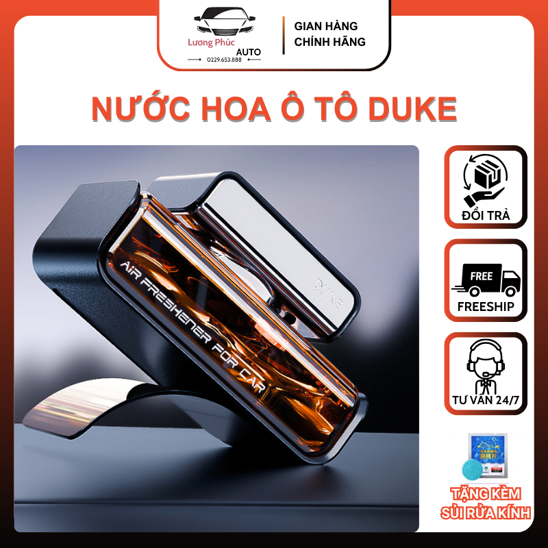 [Sale Sốc]Nước hoa ô tô Duke cao cấp nhập khẩu từ Pháp chiết xuất 100% từ thiên nhiên khử mùi chống say xe tốt cho sức k