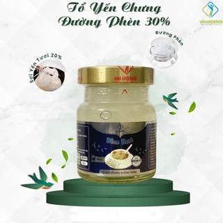 Tổ yến chưng đường phèn 30% - set quà tặng - chưng sẵn 30% yến,70ml