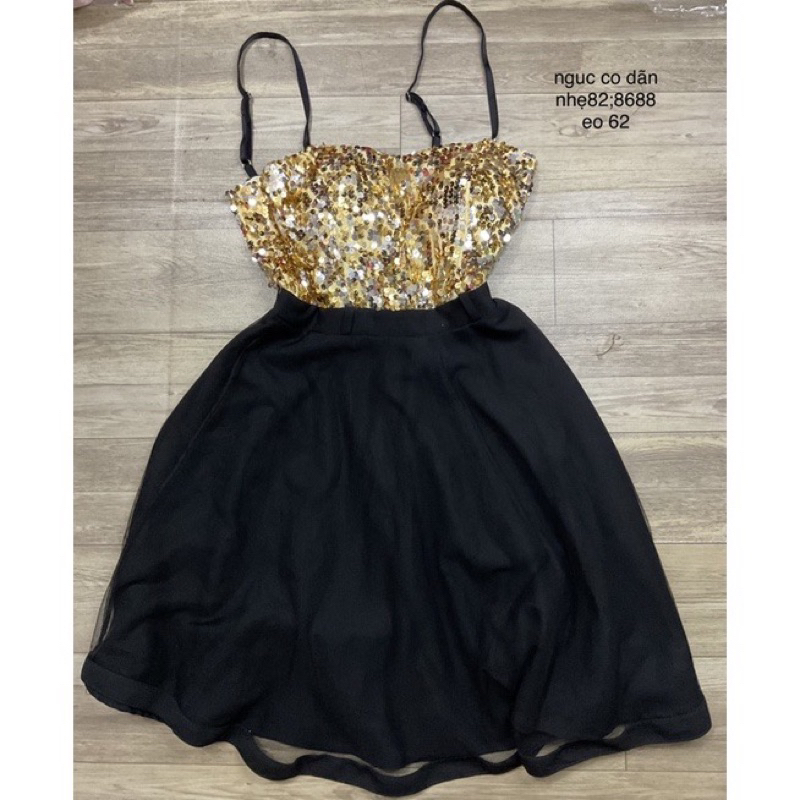 đầm kim sa size S