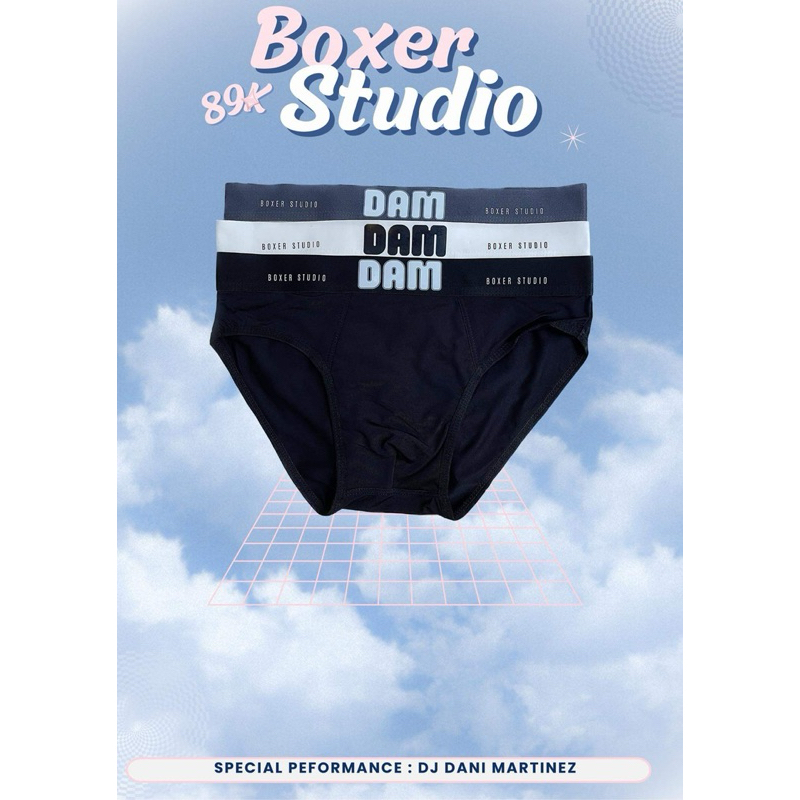 Combo 3 quần sịp nam thun lạnh cao cấp - BOXER STUDIO