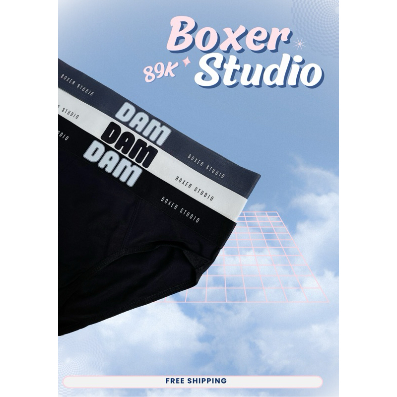 Combo 3 quần sịp nam thun lạnh cao cấp - BOXER STUDIO