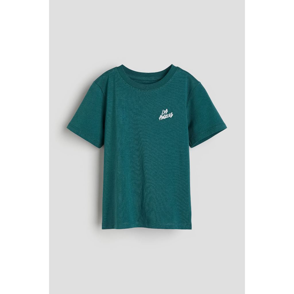 Áo thun cotton mềm mát cho bé trai HM Authentic