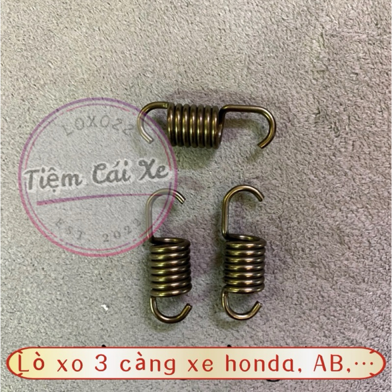 [Bộ 3con] Lò xo 3 Càng 10kg dành cho xe Honda, AB, vision, Lead, Click, WS110, Dream/ Wave, Yamaha …