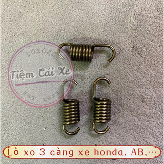 Lò xo bố 3 càng 10kg dành cho xe honda, ab, vision, lead, click, ws110, dream/ wave ….