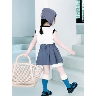 Bộ quần áo bé gái - Set Váy áo thun + chân váy sẵn ship ngay