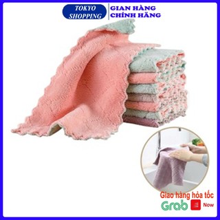 Khăn lau bát đĩa, nhà bếp đa năng cao cấp siêu mềm