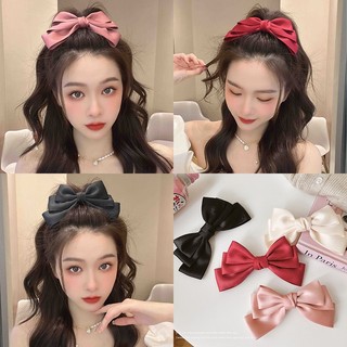 Kẹp tóc nơ 3 tầng tiểu thư dễ thương Loli