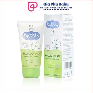 Kem dưỡng ẩm cho bé Bebble Facial Cream -Hàng Nhập Khẩu Chính Hãng Bulgaria