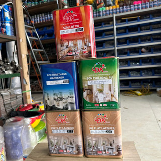 [Chính Hãng] Sơn PU Đại Kiều Cứng - Bóng -Lót - Mờ 1kg