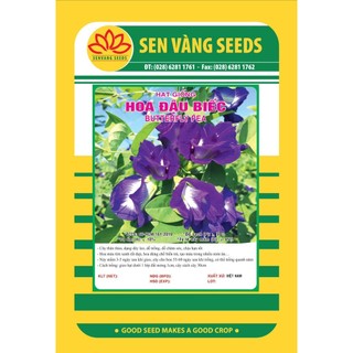 Hạt giống hoa đậu biếc sen vàng gói 1gram