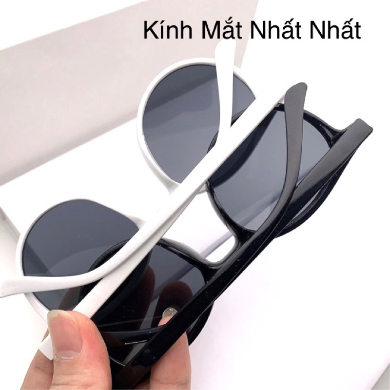 Kính râm mát tròn xoe thời trang Hàn Quốc siêu cute