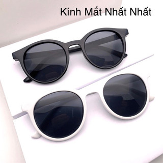 Kính râm mát tròn xoe thời trang Hàn Quốc siêu cute