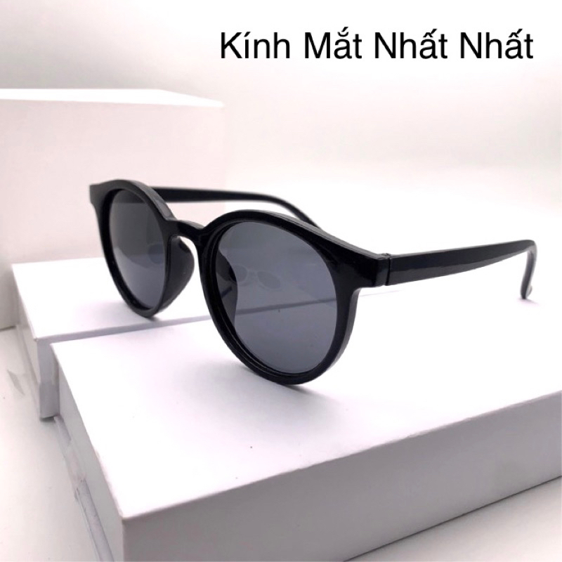 Kính râm mát tròn xoe thời trang Hàn Quốc siêu cute