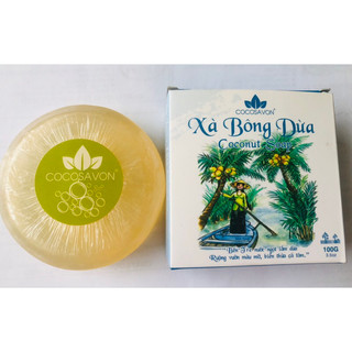 Mới 2021- Xà bông dừa làm sáng da 100gram