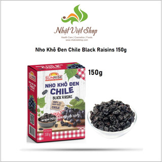 Nho khô đen chile black raisins 150g