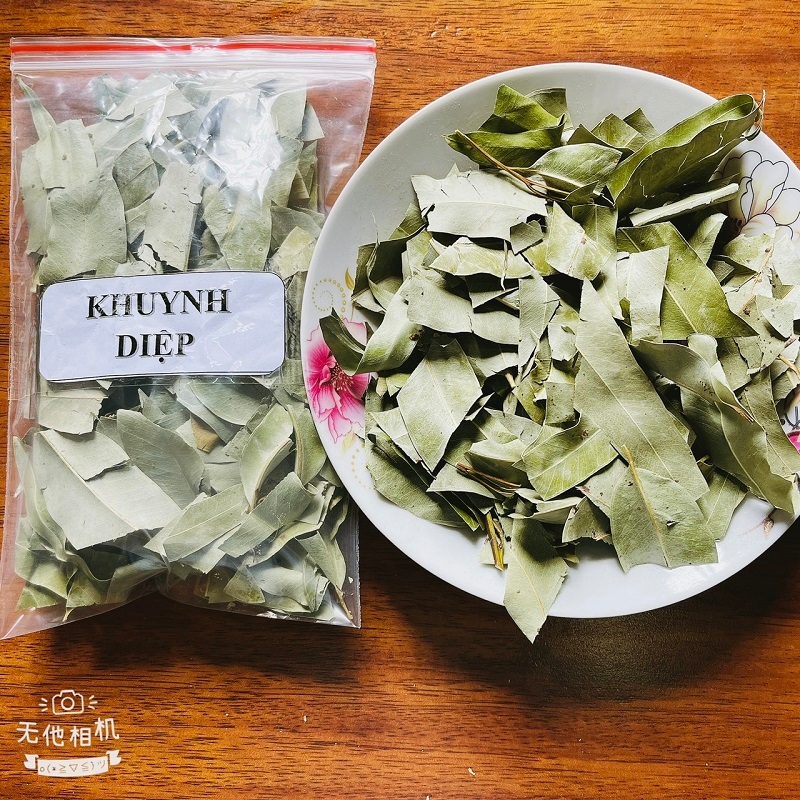Lá khuynh diệp khô 100g dược liệu gội đầu xông tắm