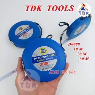 Thước cuộn thép 10m 20m 30m C-Mart D0009, thước đo chính hãng