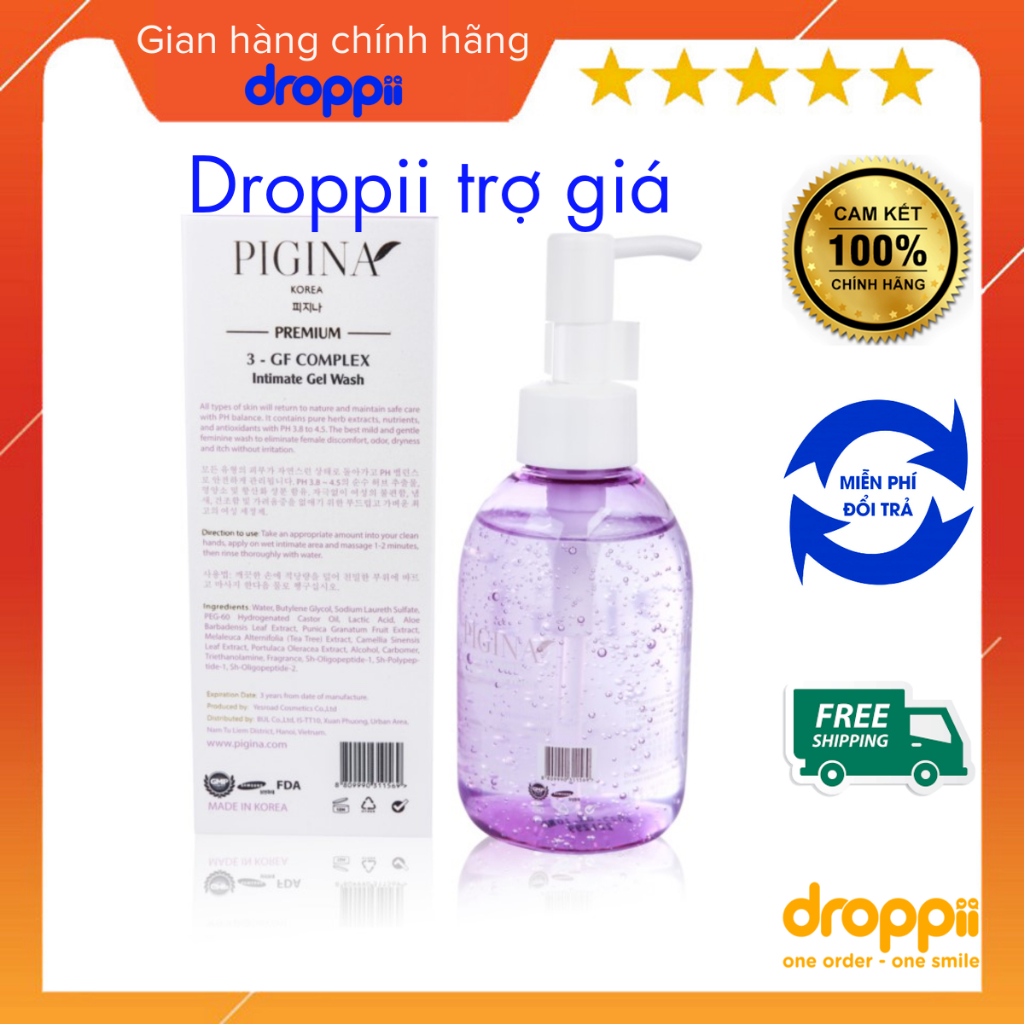 pigina - Dung Dịch Vệ Sinh làm hồng vùng kín Pigina - Chăm sóc toàn diện cô bé của bạn
