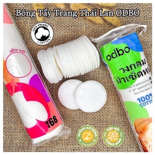 Bông tẩy trang odbo thái 100% cotton - thái lan