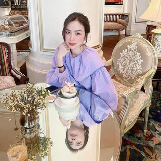 Sơ mi cổ bèo to 2024