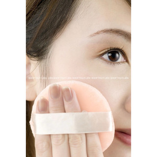 Bông phấn tròn đánh phấn phủ mềm mịn