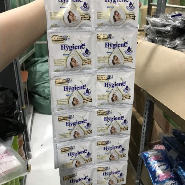 12 gói nước xả Hygiene thái lan chính hãng