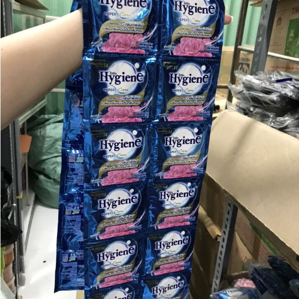 12 gói nước xả Hygiene thái lan chính hãng