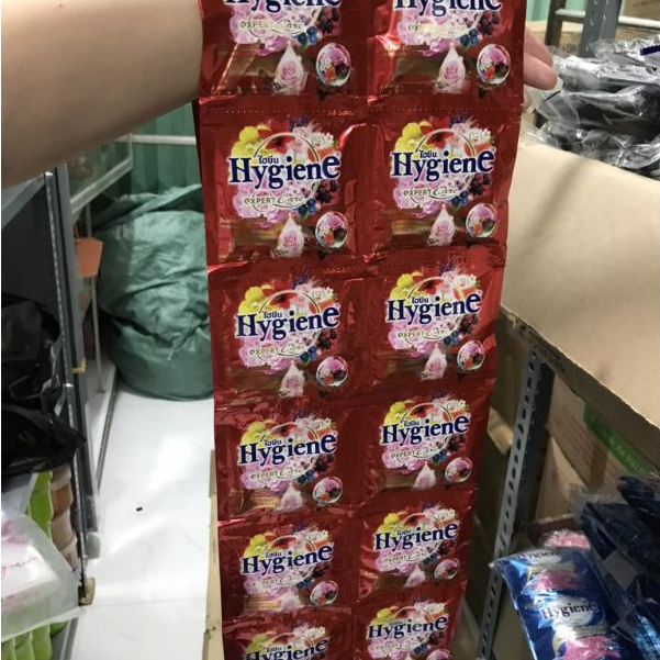 12 gói nước xả Hygiene thái lan chính hãng