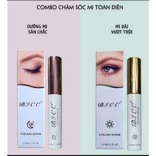 Combo serum dưỡng mi bjcc dưỡng mi mày dài đen hơn