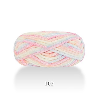 Len nhung Chenille sợi len to 6mm