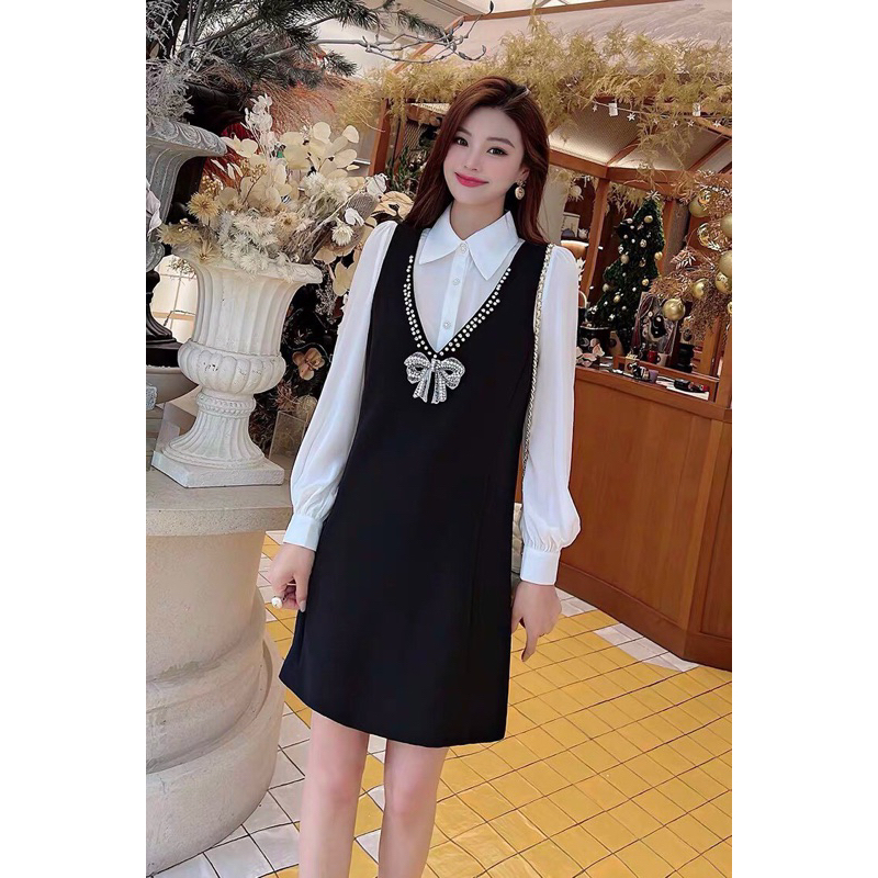 ĐẦM SƠ MI HỘT CHÂU