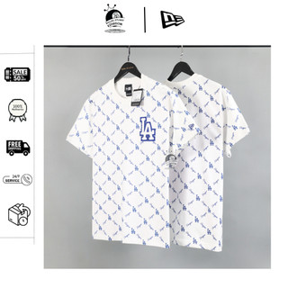 [NEW ERA CHÍNH HÃNG] ÁO THUN NEW ERA LA MONOGRAM XANH - CHÍNH HÃNG 100% - MÃ 19500189