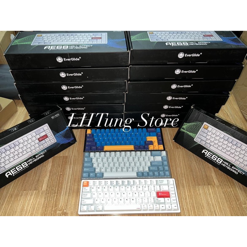 [SẴN GIAO NGAY] Bàn phím cơ gaming Everglide AE68 Pro HE | Rapid Trigger | 8000hz | Scanrate 4200kHZ | BigBuy360 - bigbuy360.vn