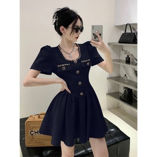 Đầm Xòe Viền Ren Cổ Tròn Công Chúa Dễ Thương Sang Chảnh JARI CLOTHES