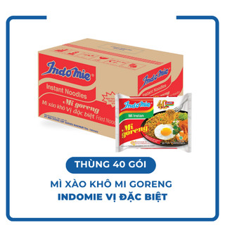 Thùng 40 gói mì xào khô Indomie Mi Goreng vị đặc biệt 85g