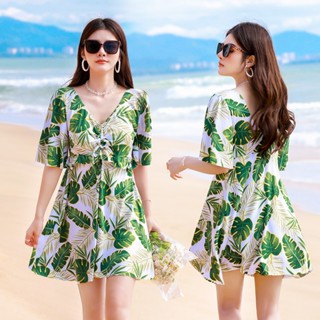 Bikini bigsize freesize 65-80kg đồ bơi đi biển du lịch hàng Quảng Châu che khuyết điểm giấu bụng kín đáo thời thượng