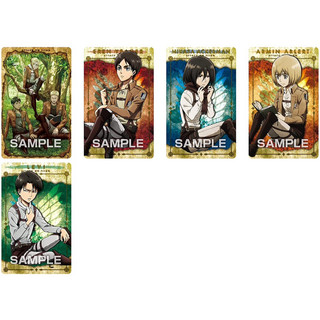 Thẻ Nhân Phẩm | Pack Random của Attack On Titan (các loại)