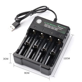 Sạc pin 18650 nhanh 4 pin