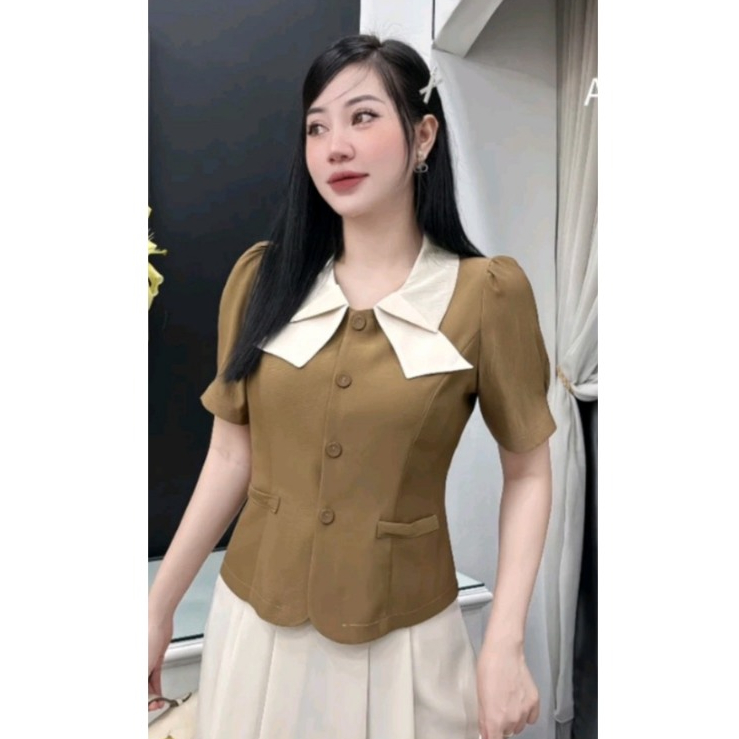 ÁO CÔNG SỞ H56 THANH LỊCH, TÔN DÁNG CHỊ EM PHỤ NỮ